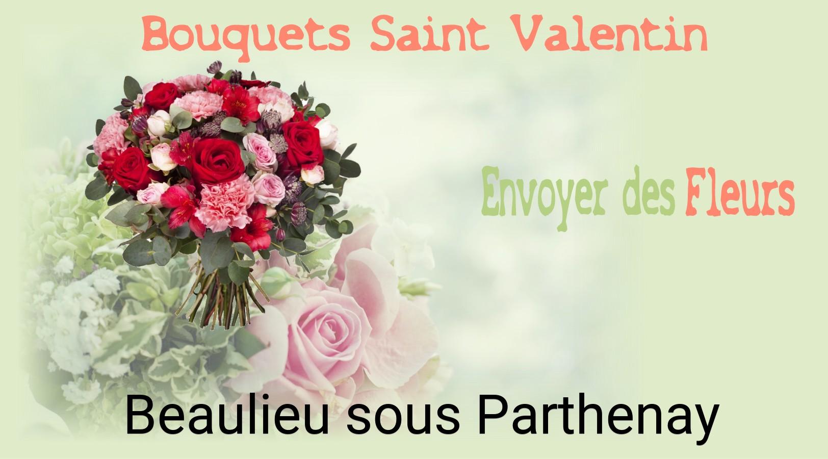 Roses de Saint-Valentin livrées à Beaulieu-sous-Parthenay